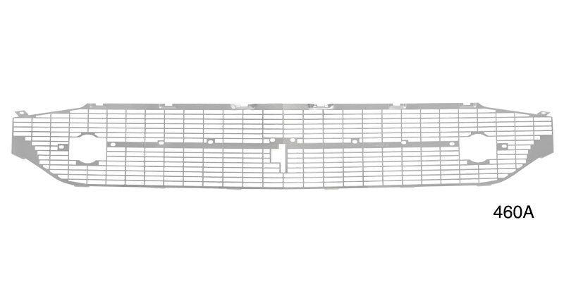 460a - Danchuk 1957 Chevy 210 & 150 Silver Grille (OS)