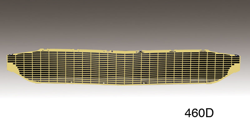460d - Danchuk 1957 Chevy Gold Bel Air Grille, OE Style with Grille Bar Delete (OS)