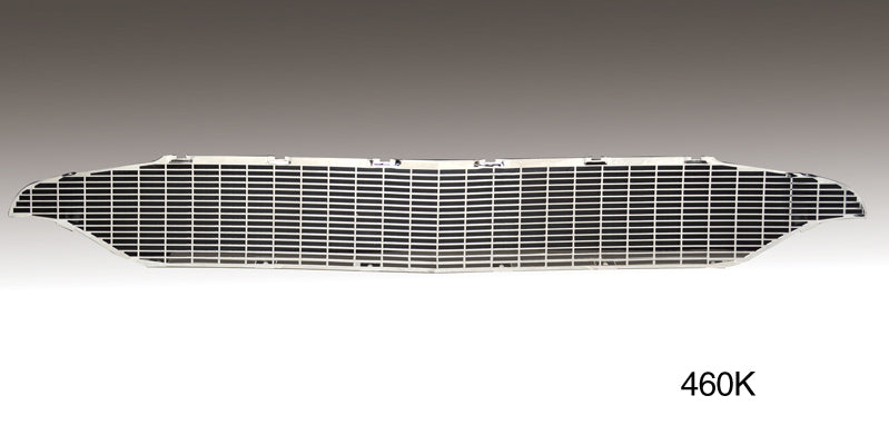 460k - Danchuk 1957 Chevy Chrome Grille, Custom for Smoothie Style Bumper with Grille Bar Delete (OS)