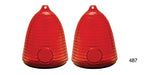 Load image into Gallery viewer, 487 - Danchuk 1955 Chevy Taillight Lenses, _Guide_, Pair
