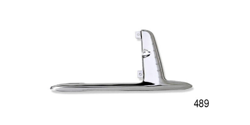 489 - Danchuk 1955 Chevy Accessory Gas Door Guard, Except Nomad