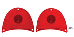 Load image into Gallery viewer, 495 - Danchuk 1957 Chevy Taillight Lenses, _Guide_, Pair

