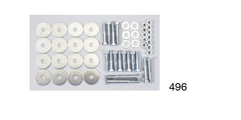 496 - 1955-1957 Chevy Body Mount Bolt and Washer Kit, Hardtop