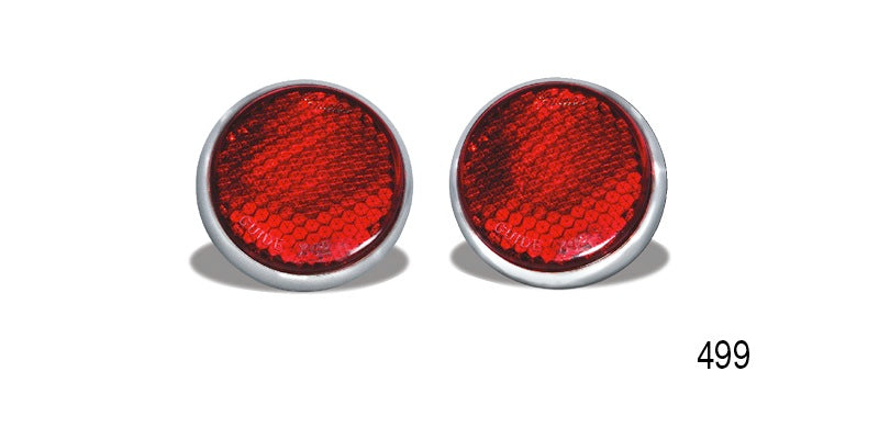 499 - Danchuk 1956 Chevy Under Taillight Reflectors, Pair (Best)
