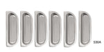 Load image into Gallery viewer, 530a - Danchuk 1957 Chevy Fender Louvers, 210, Silver
