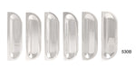Load image into Gallery viewer, 530b - Danchuk 1957 Chevy Fender Louvers, Chrome, Custom
