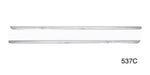 Load image into Gallery viewer, 537C - Danchuk 1957 Chevy Rocker Panel Mouldings with Clips (OS)
