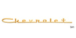 Load image into Gallery viewer, 541 - Danchuk 1957 Chevy Gold _Chevrolet_ Script, Bel Air V8, 13_ (Best)
