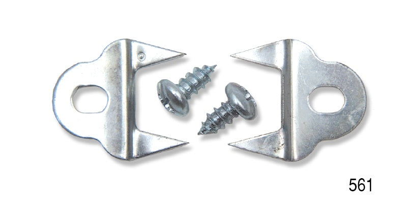 561 - 1955-1957 Chevy Door Weatherstrip Retainers and Screws