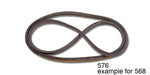 Load image into Gallery viewer, 568 - Danchuk 1955 Chevy Windshield Weatherstrip Seal, 150
