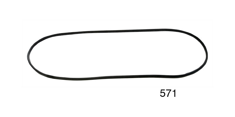 571 - Danchuk 1955-1957 Chevy Rear Window Weatherstrip Seal, Wagon & Sedan Delivery
