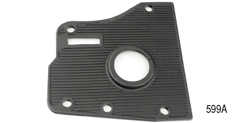 599a - 1957 Chevy Steering Column Floor Seal, Automatic Transmission with Power Brakes