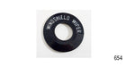 Load image into Gallery viewer, 654 - Danchuk 1955-1956 Chevy Wiper Dash Bezel, Bel Air, Plastic
