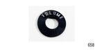 Load image into Gallery viewer, 658 - Danchuk 1955-1956 Chevy Volume Dash Bezel, Plastic
