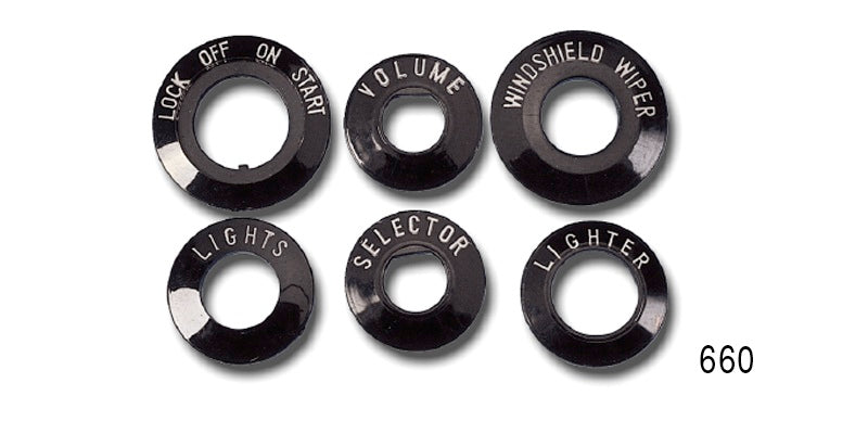 660 - Danchuk 1955-1956 Chevy Dash Bezel Set, Bel Air