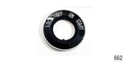 Load image into Gallery viewer, 662 - Danchuk 1955-1956 Chevy Ignition Dash Bezel with Chrome Plate , Bel Air

