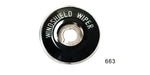Load image into Gallery viewer, 663 - Danchuk 1955-1956 Chevy Wiper Dash Bezel with Chrome Plate, Bel Air
