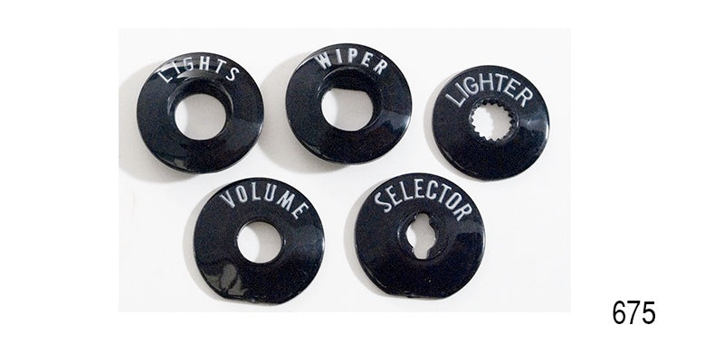 675 - Danchuk 1957 Chevy Dash Bezel Set, All Models