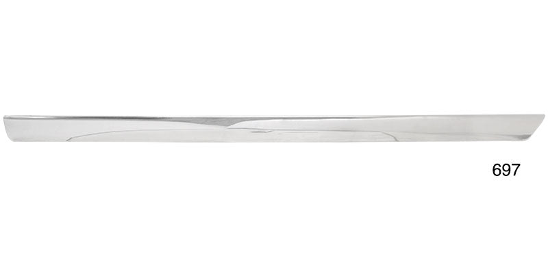697 - Danchuk 1956 Chevy Rocker Panel Mouldings with Clips (OS)