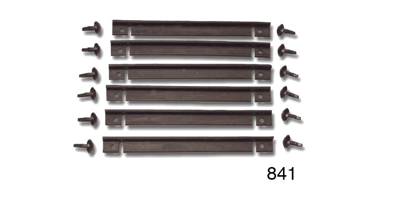 841 - Danchuk 1955-1957 Chevy Lower Door Drain Weatherstrip Seals