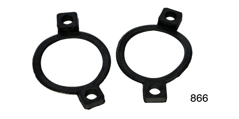 866 - Danchuk 1955-1957 Chevy License Lens Gasket, Wagon, Nomad, Sedan Delivery, 1955 Sedan, Hardtop, Convertible