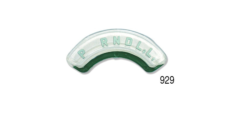929 - Danchuk 1955-1956 Chevy Transmission Indicator Lenses, Turbo Hydra-Matic 350 & 400