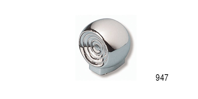 947 - Danchuk 1955-1957 Chevy Chrome Seat Adjustment Knob and 1956-1962 Corvette Vent Knob (Best)
