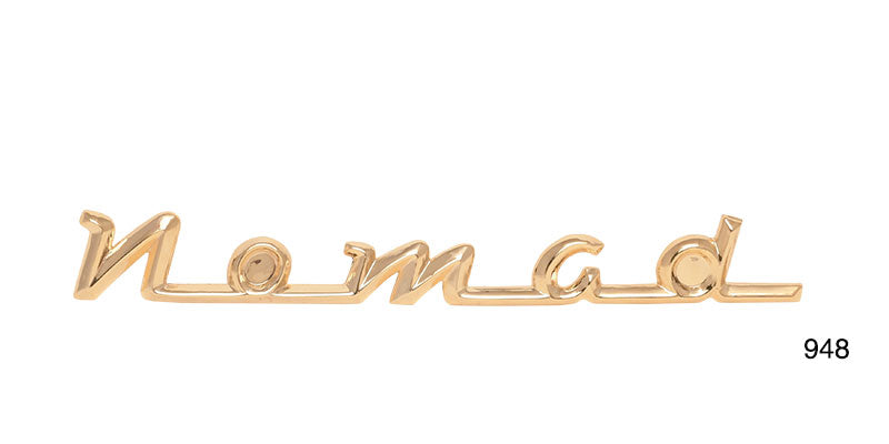 948 - Danchuk 1955-1957 Chevy _Nomad_ Tailgate Script Emblem (Best)