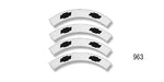 Load image into Gallery viewer, 963 - Danchuk 1955 Chevy Bel Air Hubcap Decals, White
